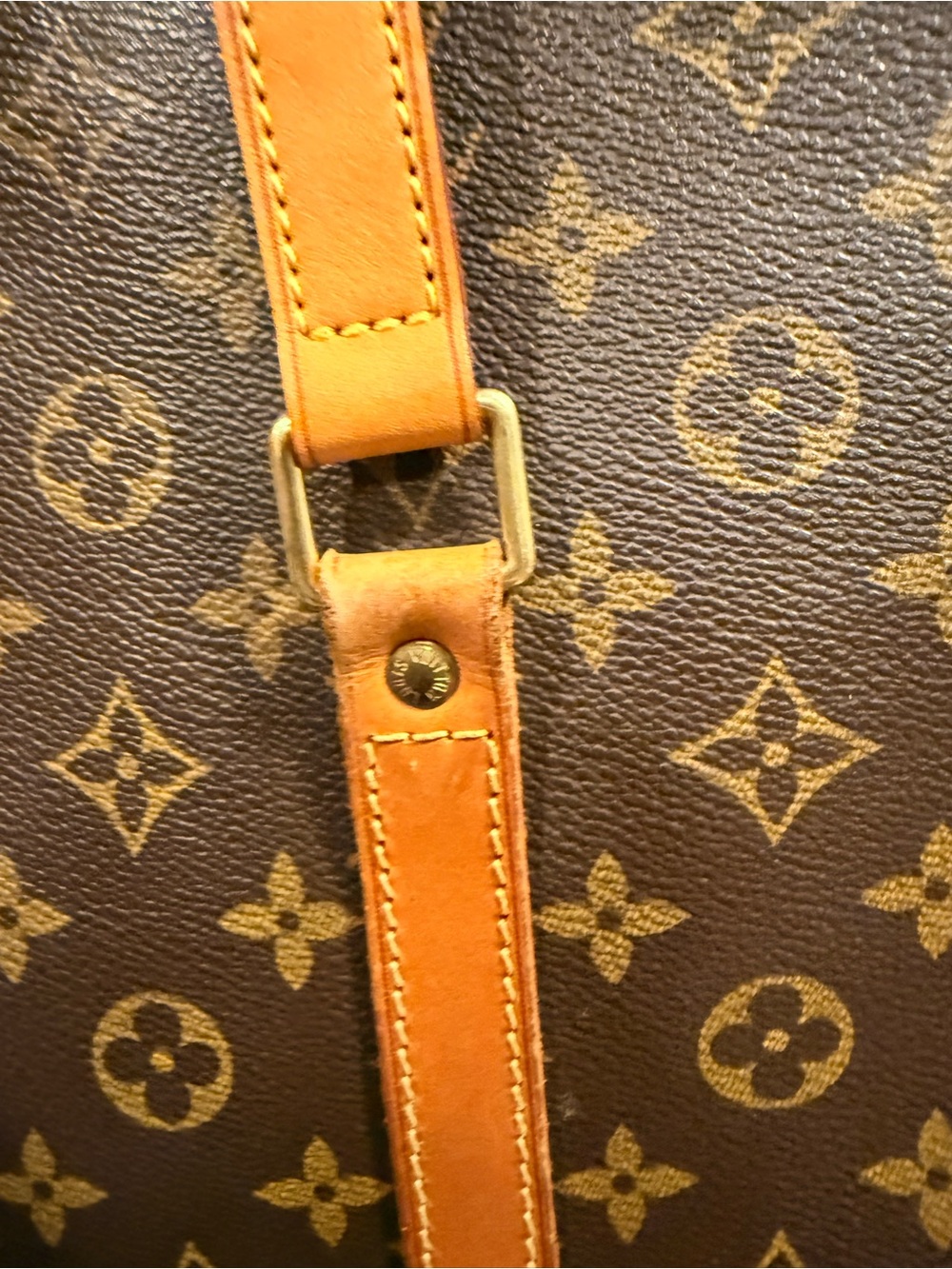 Louis Vuitton Brown Monogram Babylon Tote Bag - Picture 4 of 16